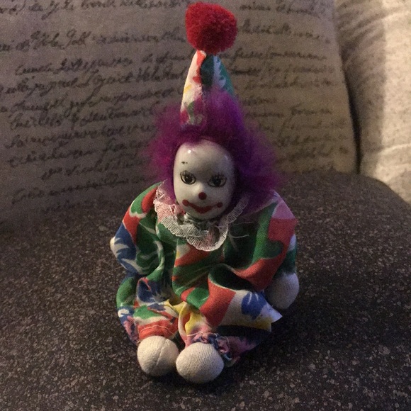 Vintage  fine porcelain clown - Picture 2 of 4
